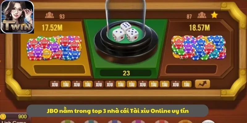 JBO nằm trong top 3 Cổng Game Tài xỉu Online uy tín